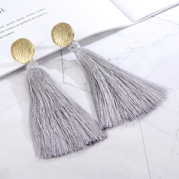 Jewelry - VIVIENNE | Fringe Tassel Statement Earrings